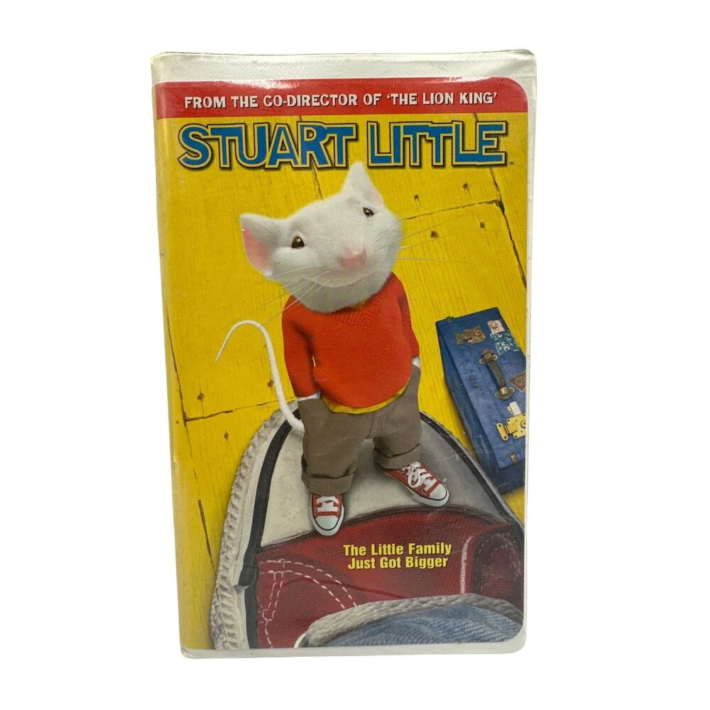 Stuart Little VHS 1999 Movie Columbia Michael J. Fox Hugh Laurie Geena Davis